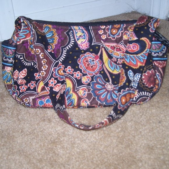 VERA BRADLEY Kensington Print Maggie Style PURSE - Picture 4 of 10